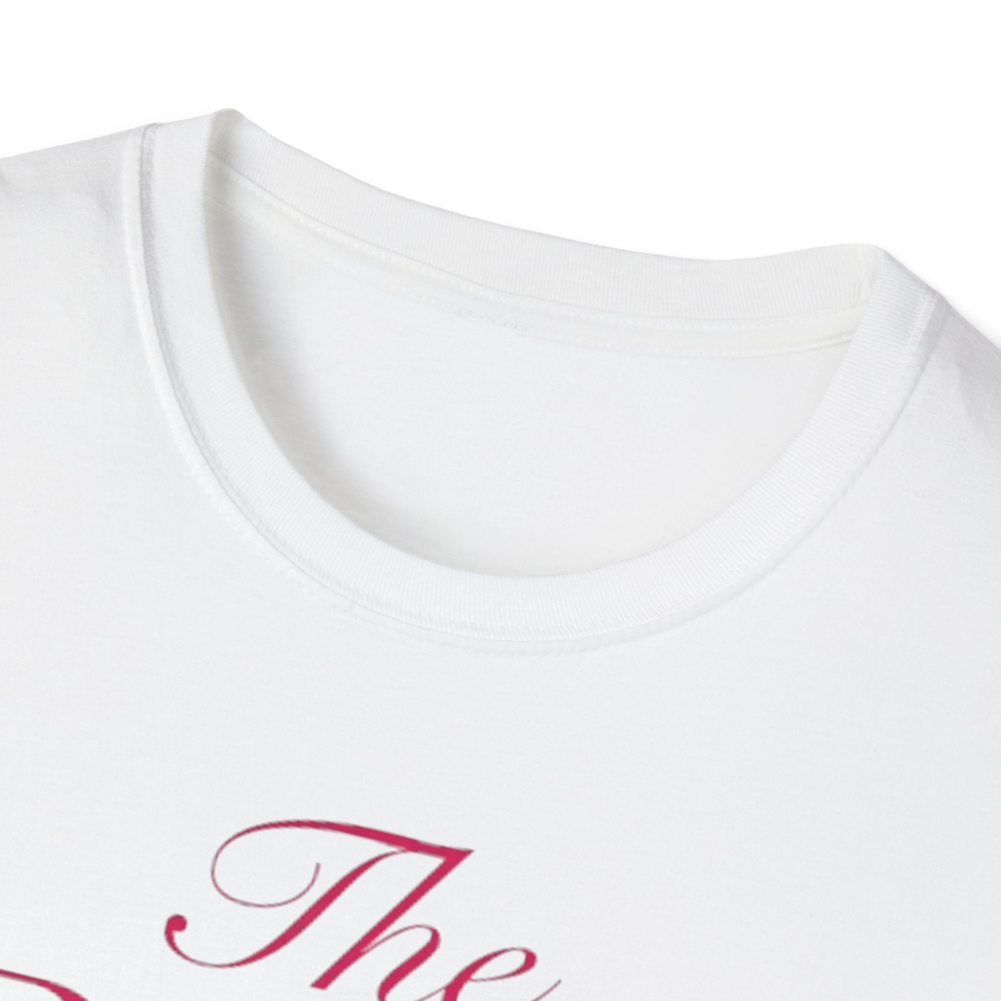 The PR Drop Tee — Feminine Pink Logo Graphic T-Shirt