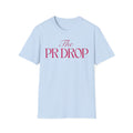 The PR Drop Tee — Feminine Pink Logo Graphic T-Shirt