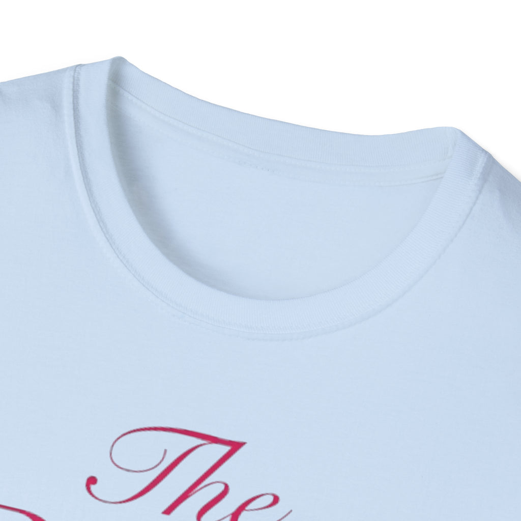 The PR Drop Tee — Feminine Pink Logo Graphic T-Shirt